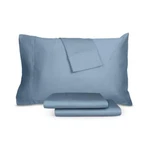 Austin Home 4-PC Sheet Set Cotton 1000 Thread Count Cal King Med Blue Premium. Fixed Price $77.00.