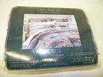 Sears Colormate Casual 3 Pc Twin Sheet Set New 220 Thread Count 100% Cotton. Fixed Price $31.99.