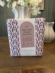 Threshold Queen Ultra Soft Flannel Sheet Set Woodblock Leaf New Hard To Find. Fixed Price $55.00.