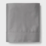 Threshold Performance Cotton Sateen Flat Sheet - Classic Gray, Full #8608. Fixed Price $12.76.