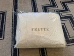 Frette Luxury Percale 4 Piece Bed Set King Ivory - Washed Once. Fixed Price $290.00.