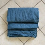 Ikea Puderviva Duvet Cover Twin Size 100% Limen Teal Tie Closure. Fixed Price $44.97.