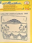 Vtg Aunt Martha's Pillow Cases Transfer Pattern 3818 Unused. Fixed Price $5.99.