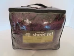 Grand Hotel Sateen Stripe Sheet Set 310 Thread Count 100% Cotton Size King. Fixed Price $32.00.