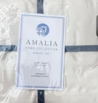 Amalia Home Collection Euro Sham Riviera 500TC Cream Jacquard Combed Cotton $150. Fixed Price $50.00.