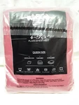 Queen Sz Sheet Set, Burgundy In Color. Appears More Red To Me. Microfiber Ldc. Fixed Price $20.00.