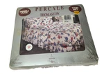 New Package Vintage No Iron Percale Thomaston Twin Sheet Set Tulip Romance Usa. Fixed Price $24.69.
