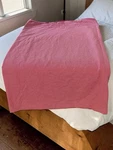 Ralph Lauren Red Gingham Flat Sheet Usa Cotton 100X80 Full/queen. Fixed Price $36.00.