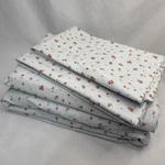 Vtg Ralph Lauren Queen Sheet Set 4 Pc Blue Cottage Petite Rose Floral Ditsy Rare. Fixed Price $124.95.