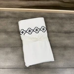 Pottery Barn Midnight Trellis Embroidered Organic Cotton Pillowcases King SET/2. Fixed Price $39.95.