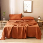 Victory Symbol 100% Organic French Linen Sheets Set Queen Size,natural Flax.... Fixed Price $205.71.
