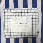 Tommy Hilfiger 4 Piece Queen Sheet Set 100% Cotton Percale Tompkins Window Grey. Fixed Price $59.99.