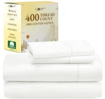 California Design Den 400 Thread Count 100% Cotton Sheets, King Size Set,. Fixed Price $118.99.