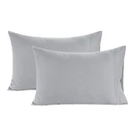 Lane Linen 100% Organic Cotton Pillowcases - Standard (pack Of 2), Silver. Fixed Price $29.99.