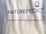 New Naturepedic Organic Cotton Twin Sheet Set 3 Piece Chemical Free 400TC Beige. Fixed Price $139.99.