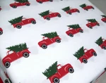 Traditions Holiday Collection Microfiber Truck Tree Queen Sheet Set Plush Throw. Fixed Price $36.00.
