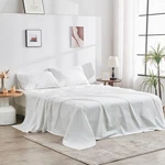 Doz 100% Gots Certified Organic Cotton Sheet Set, Crisp Percale Weave, Long. Fixed Price $56.00.
