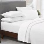 California Design Den 6-PC Queen Size ( With 4 Cases ), 01 White. Fixed Price $85.39.