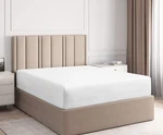 1 King Fitted Sheet, Hotel Luxury 800 Thread Count White California .... Fixed Price $77.52.