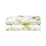 Yves Delorme Lucine Queen Coverlet Quilted Floral Print Reversible Cotton New. Fixed Price $260.00.