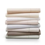 Hudson Park 680 Thread Count Supima Cotton Twin Fitted Sheet Vanilla Sky. Fixed Price $40.00.
