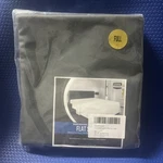 Utopia Microfiber Bedding Flat Sheet Full Grey UB1195 - 100% Polyester. Fixed Price $15.00.