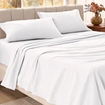Bare Home Organic Cotton Flannel Sheet Set - 100% Double Brushed. Fixed Price $64.99.