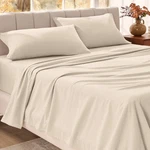 Bare Home Organic Cotton Flannel Sheet Set - 100% Double Brushed. Fixed Price $104.99.