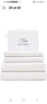 Posh Home Jersey Knit Sheet Set 4-PIECE King Size T-shirt Breathable. Fixed Price $35.00.