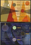 Un Scott #geneva 595-96, Miniature Sheet 2015 Complete Set Fvf Mnh. Fixed Price $29.97.