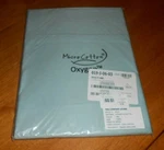 The Company Store Twin Size Flat Sheet E5L5 Light Blue 100% Micro Cotton Oxygen. Fixed Price $19.99.