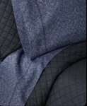 $185 New Ralph Lauren Home Queen Flat Sheet Navy Blue Journeys End Bed. Fixed Price $71.98.