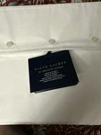 Ralph Lauren Organic Sateen 1PC Queen Flat Studio White Nip $170. Fixed Price $79.72.