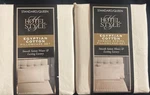 2X - Hotel Style 600 Thread Count Set Pillowcases Soft Standard/queen Nwt. Fixed Price $27.99.
