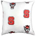 College Covers Single Decorative Pillow, Square, Nc State Wolfpack White. Fixed Price $25.34.