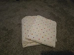 Your Zone Multi Color Polka Dot Flat And Fitted Sheets Cotton Blend Kids Teens. Fixed Price $10.99.