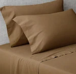Restoration Hardware Italian Garment Dyed Brushed Cotton King Sheet Set. Fixed Price $250.00.