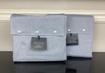 Ralph Lauren Organic Oxford Solid Cotton Extra Deep Fitted Flat Sheet 2 Pc King. Fixed Price $295.00.
