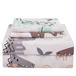 Jsd Kids Dinosaur Printed Set Full, Cute Soft Microfiber Bed Deep. Fixed Price $31.49.