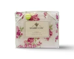 Shabby Chic Twin Sheet Set Super Soft Plush Floral Three Piece. Fixed Price $25.00.