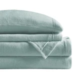 Sleep Philosophy True North Soloft Plush Bed Sheet Set, Wrinkle Resistant, Warm,. Fixed Price $94.59.