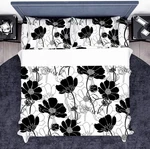 Black And White Floral Sheets Flower Aesthetic Queen,. Fixed Price $51.46.