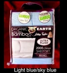 *cooling Aloe Vera Bamboo Bed Sheet Set Ashley Taylor Deep Pocket 2000 King Size. Fixed Price $24.99.