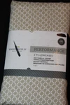 Threshold Performance King Pillowcases Tan Circles Lattice New #664. Fixed Price $17.99.