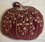 Acorn + Oak Pillow Burgundy Pink Gold Pumpkin Nwt. Fixed Price $49.99.