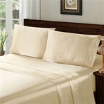 Serenta Luxury Super Soft & Silky 4PC Satin Sheet Set Solid Color Deep Pocket. Fixed Price $24.28.