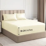 Extra Deep Pocket 4 Piece Set, Soft Bed By Cgk Linens. Fixed Price $35.99.