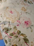 Ralph Lauren Sateen *king Flat Sheet Woodstock Garden Floral Chic .. Fixed Price $60.00.