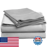 Superior Combed Cotton 300 Thread Count Deep-fitting Pocket Soft Smooth 4-PIECE. Fixed Price $90.66.