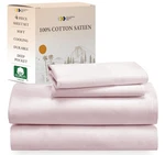 Queen Set - Natural 100% Cotton Bed Size With Deep.... Fixed Price $54.05.
